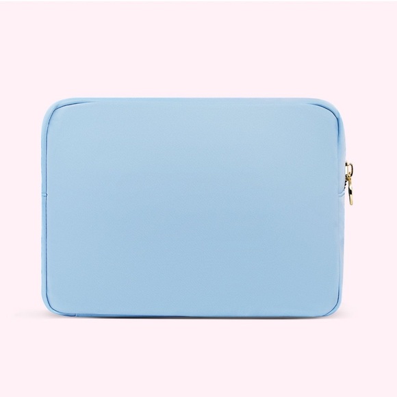 NWT Stoney Clover Lane Fly Away Large Pouch Periwinkle Blue - Picture 2 of 5